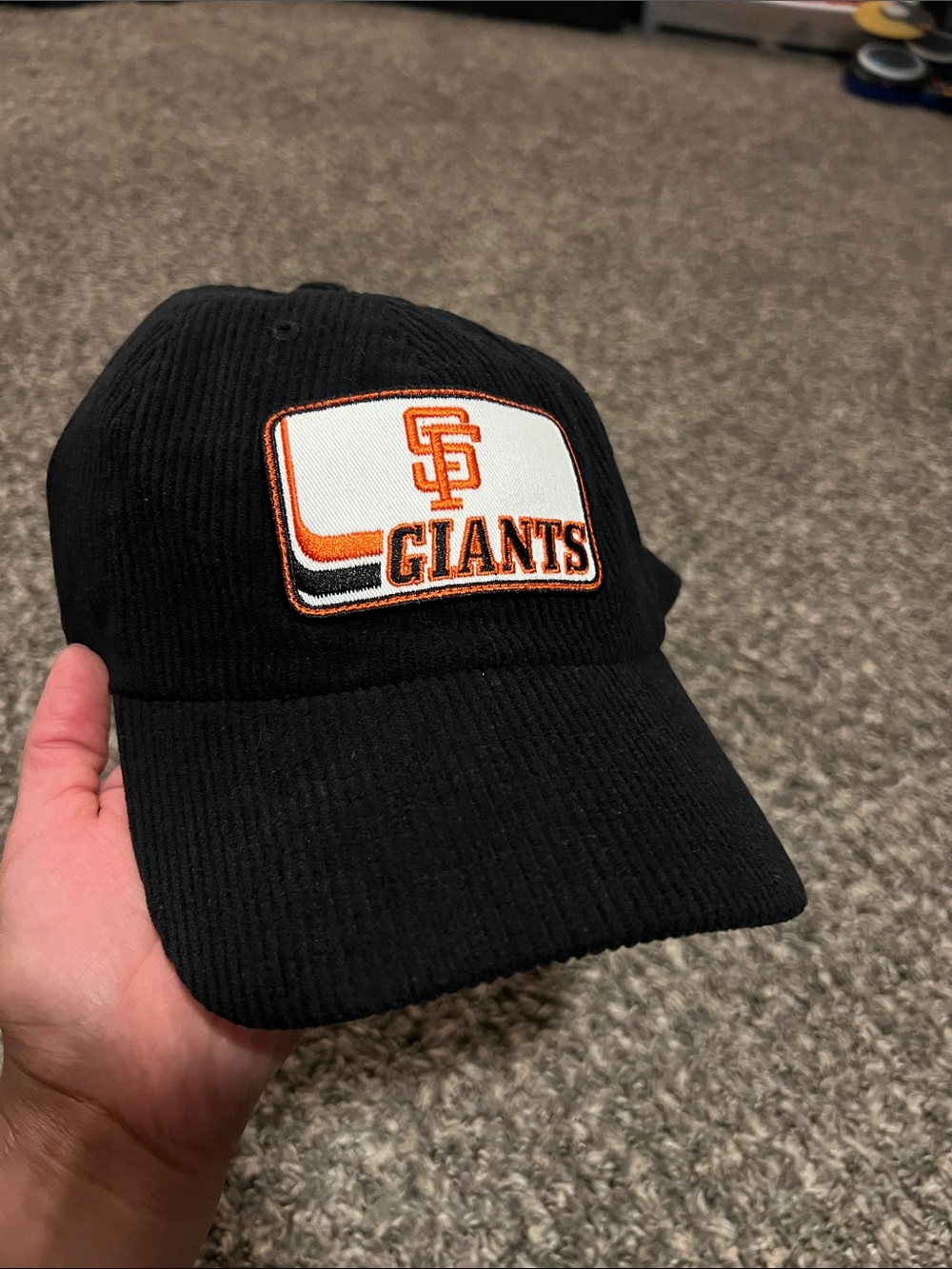 San Francisco Giants 47 brand corduroy hat NEW